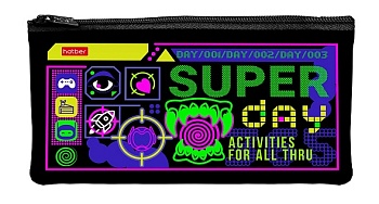 NPk_63208 Пенал 205х110мм на молнии мягкий -ACTIVITY-  в индив.упак.